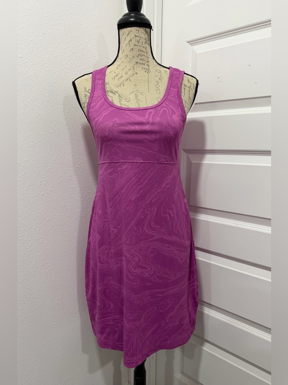 Columbia Omni-Freeze Zero dress pockets XSmall purple pink swirl print